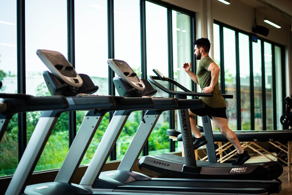 Luxury gym space